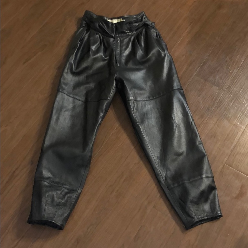 Vintage leather pants